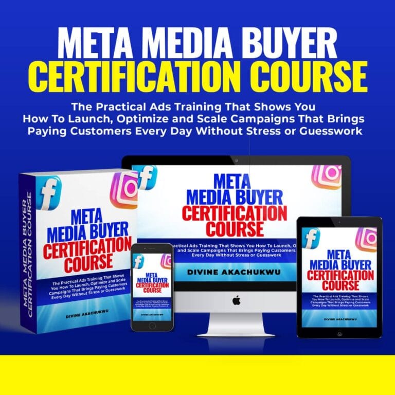 Meta Media Buying Certification Course